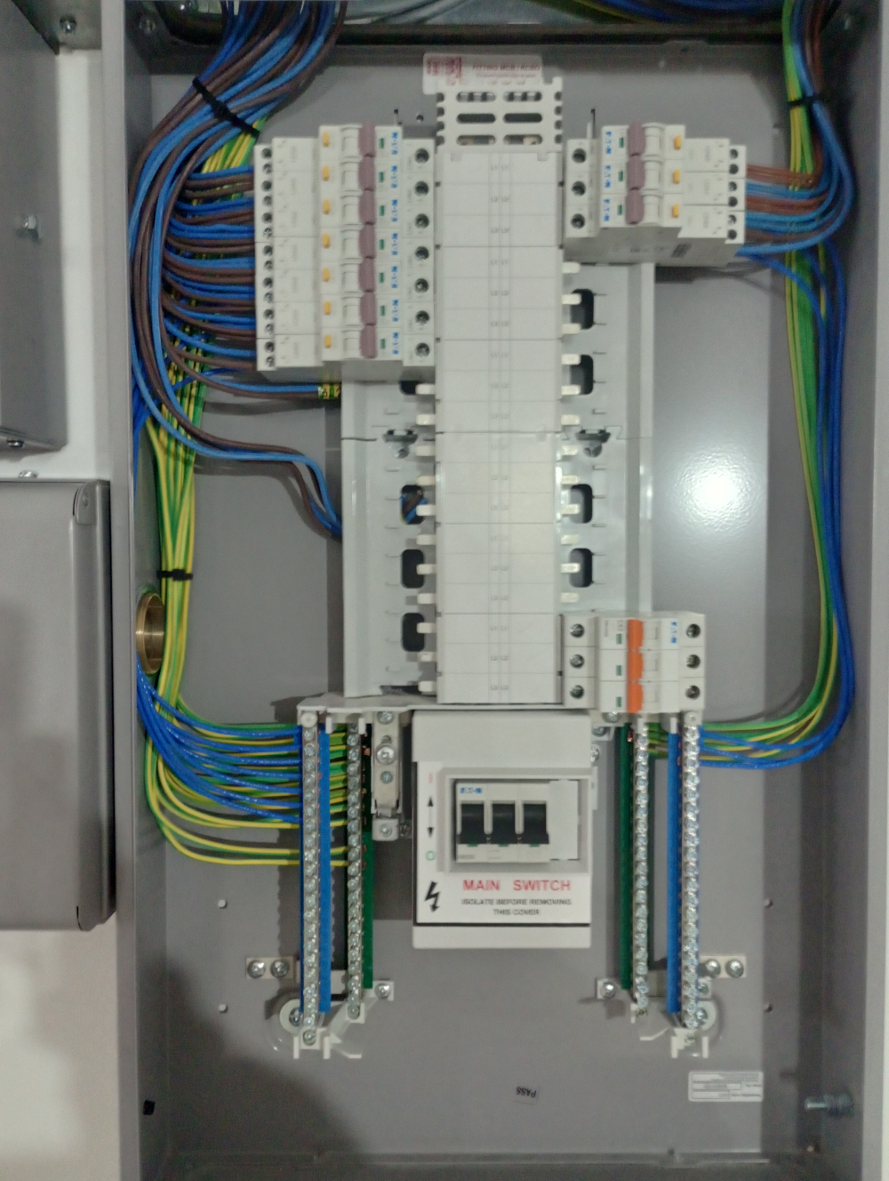 New consumer unit installation